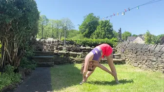 Outdoor yoga #10