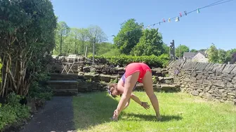 Outdoor yoga #9