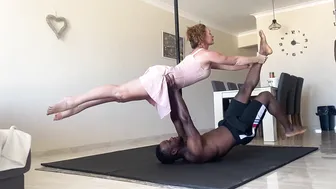 Acro yoga practice #10