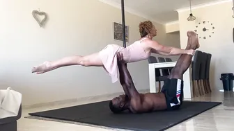 Acro yoga practice #8