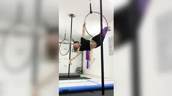 Aerial hoop play #10