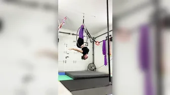 Aerial hoop play #5