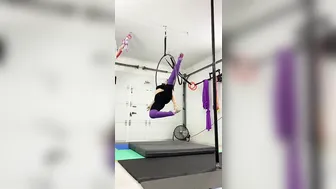 Aerial hoop play #6