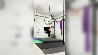 Aerial hoop play #8