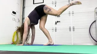 Gentle leg stretching #5