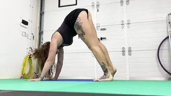 Gentle leg stretching #6