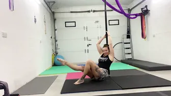 Beginner pole flow I taught this morning #8