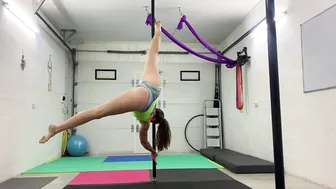 This mornings pole training #3