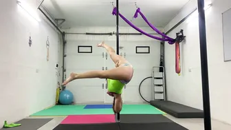 This mornings pole training #5