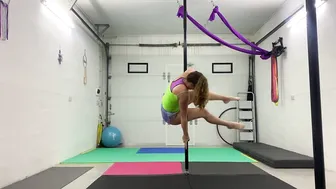 This mornings pole training #6