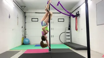 This mornings pole training #8