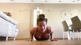 Push ups and twist #2