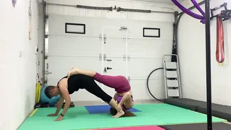 Acro yoga and bloopers #2