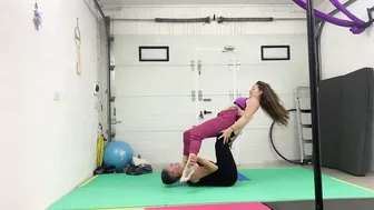 Acro yoga and bloopers #9