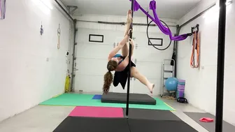 Both sides Pole training #7