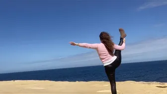 Windy yoga