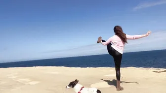 Windy yoga #10