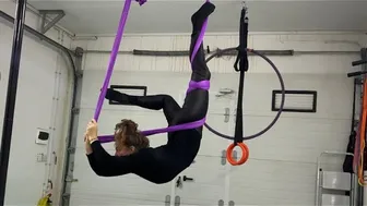 Aerial yoga