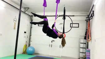 Aerial yoga #3