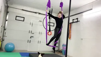 Aerial yoga #7