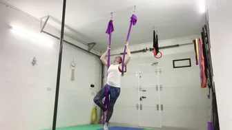 Aerial yoga №2 #10