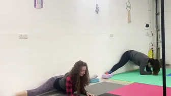 Stretching with friends #3