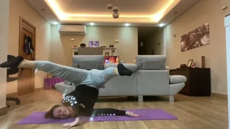 Acro dance trick #1