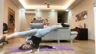 Acro dance trick #10