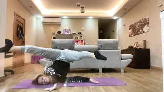 Acro dance trick #7