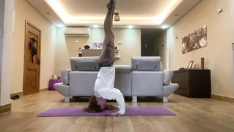 Tripod headstand lift #4