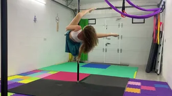 Back on the pole