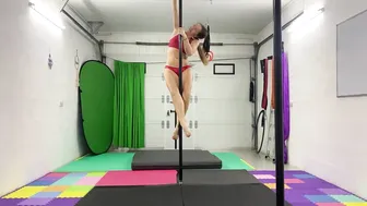 Pole fitness training #4