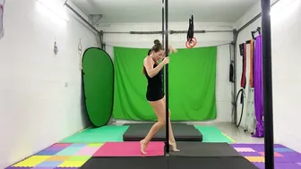 Pole fitness training #8