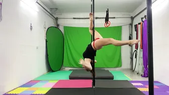 Pole fitness training #9