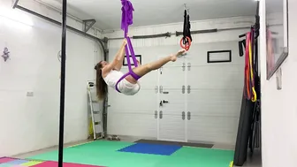 This mornings aerial hammock combo #5