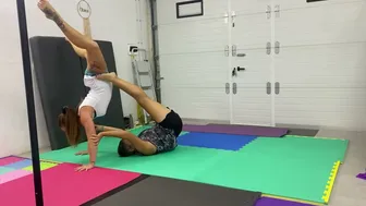 Acro with jo