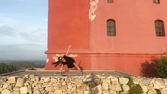 St Agatha’s tower, yoga #3