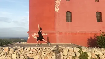 St Agatha’s tower, yoga #9