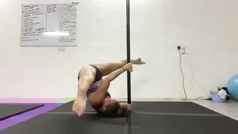 Pole Floor work #3