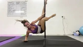 Pole Floor work #4