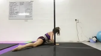 Pole Floor work #9