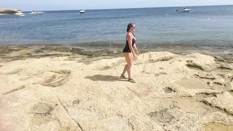 Beach yoga #8