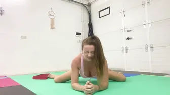 Stretching the middle splits #4