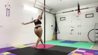 Pole handstand combo #6