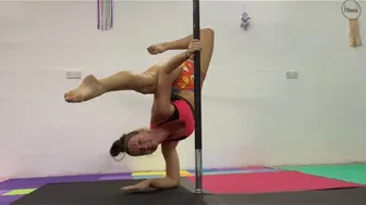 Pole elbow stand #1