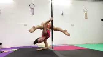 Pole elbow stand #2