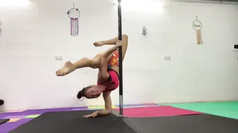 Pole elbow stand #3