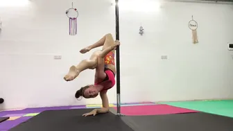 Pole elbow stand #5