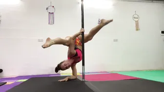 Pole elbow stand #6