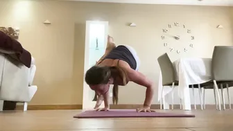 Day 1 Ardhaparsvakukkutasana #3